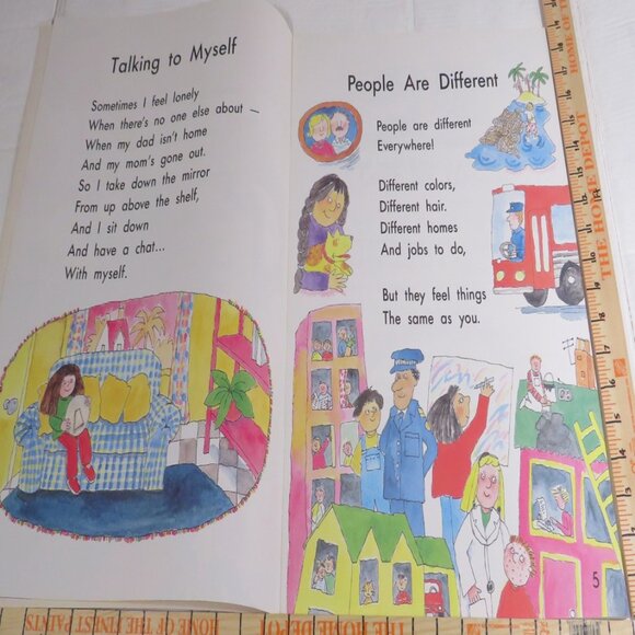 Rhymes to Read (almost 2 feet tall) YOU ARE SPECIAL book (LIKE NEW CONDITION) - Picture 4 of 10